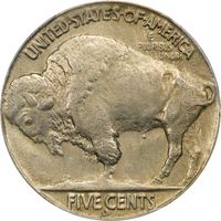 1937-D 3 Legs Buffalo Nickel (5c) Photo 4