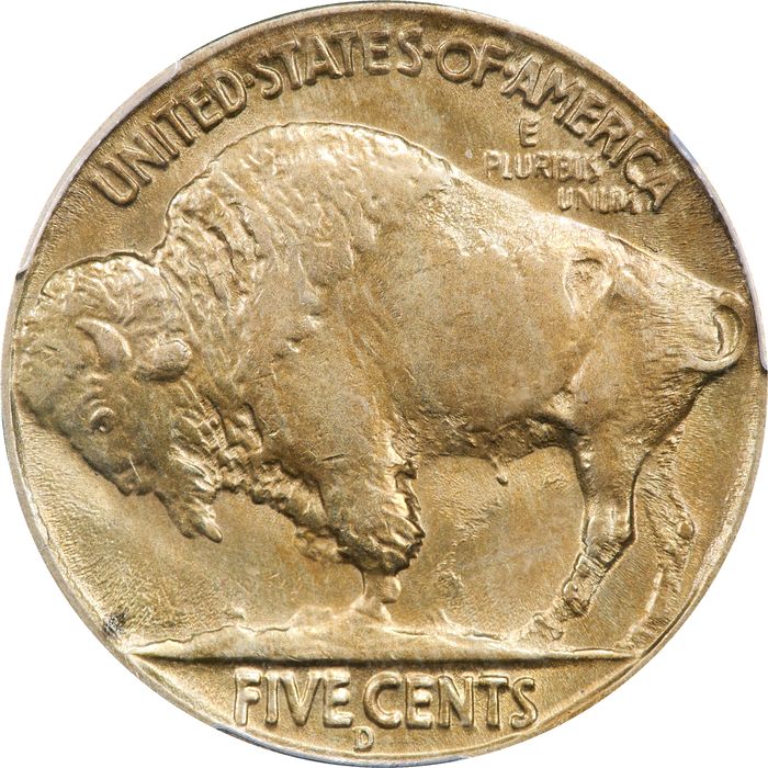 1937-D 3 Legs Buffalo Nickel (5c) Photo 4