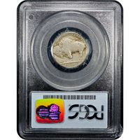 1937-D 3 Legs Buffalo Nickel (5c) Reverse Image