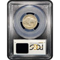1937-D 3 Legs Buffalo Nickel (5c) Reverse Slab Image