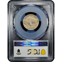 1937-D 3 Legs Buffalo Nickel (5c) Reverse Slab Image