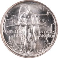 1937-D Oregon Commemorative Half Dollar (50c) Obverse Image