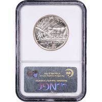 1937-D Oregon Commemorative Half Dollar (50c) Reverse Slab Image