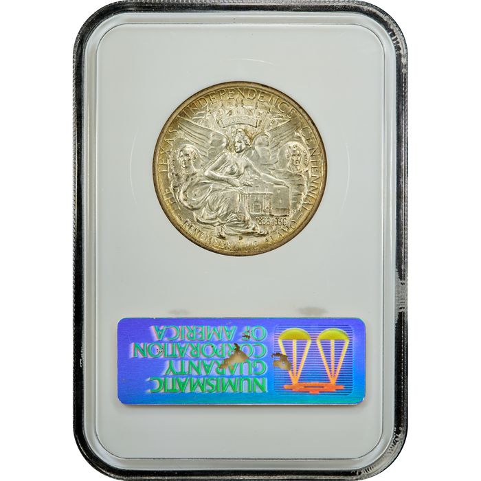1937-D Texas Commem Half Dollar (50c) Reverse Image