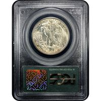 1937-S Walking Liberty Half Dollar (50c) OGH Reverse Slab Image