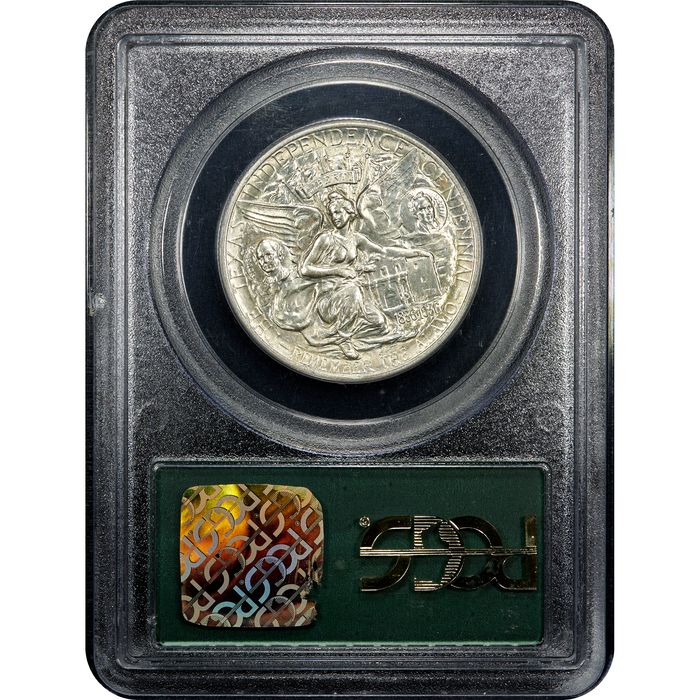 1937 Texas Commemorative Half Dollar (50c) OGH Reverse Image