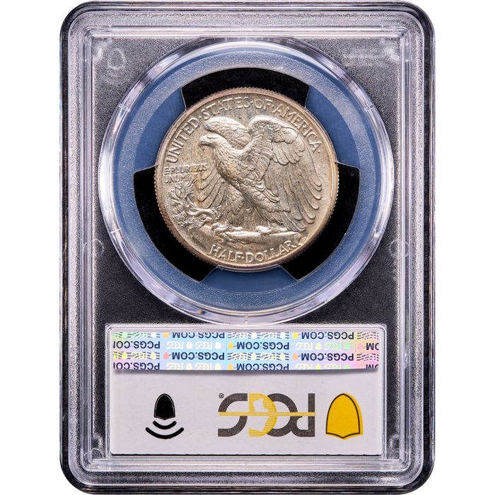 1937 Walking Liberty Half Dollar (50c) Reverse Image