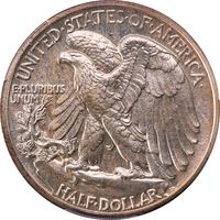 1937 Walking Liberty Half Dollar (50c) Photo 4
