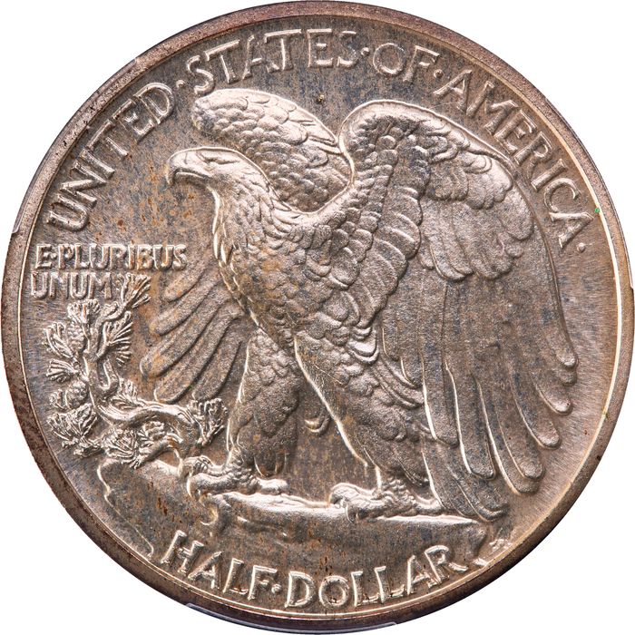1937 Walking Liberty Half Dollar (50c) Photo 4