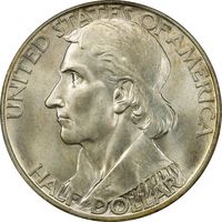 1938-D Boone Commem Half Dollar (50c) Photo 3