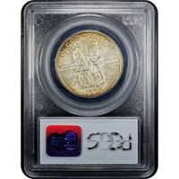 1938-D Boone Commem Half Dollar (50c) Reverse Image
