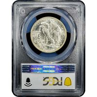 1938-D Walking Liberty Half Dollar (50c) Reverse Image