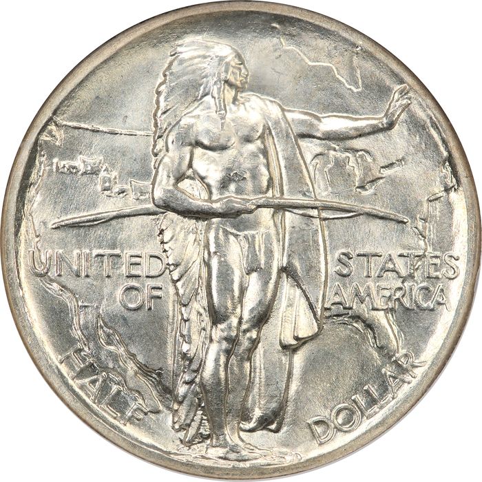 1938 Oregon Commemorative Half Dollar (50c) Obverse Image