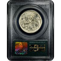1938 Texas Commemorative Half Dollar (50c) OGH Reverse Slab Image