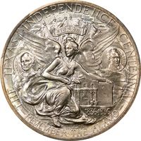 1938 Texas Commemorative Half Dollar (50c) Reverse Image
