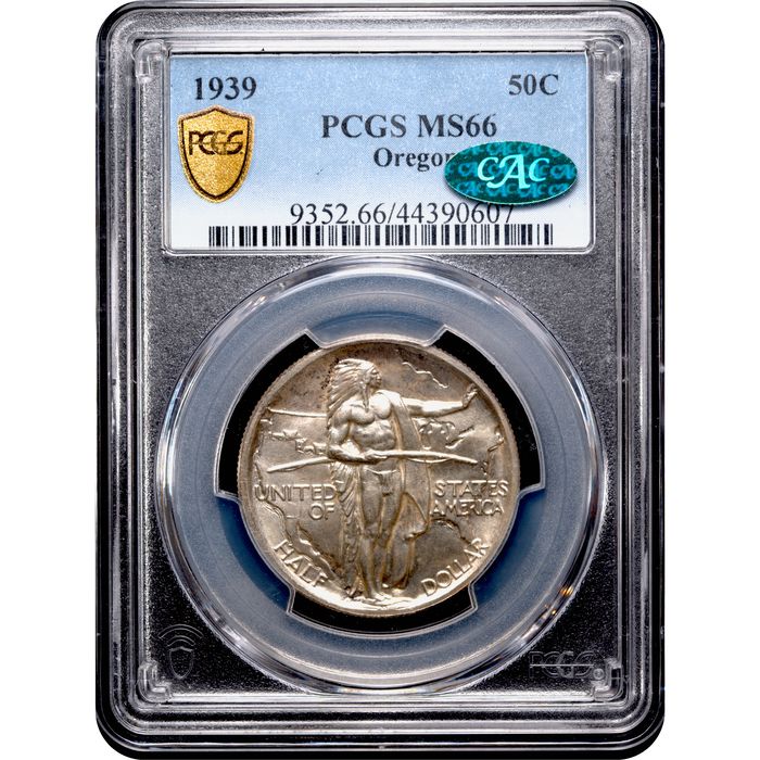 1939 Oregon Commemorative Half Dollar (50c) Obverse Image