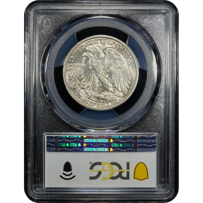 1939-S Walking Liberty Half Dollar (50c) Reverse Slab Image
