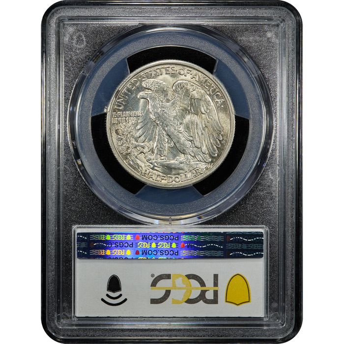 1939-S Walking Liberty Half Dollar (50c) Reverse Slab Image