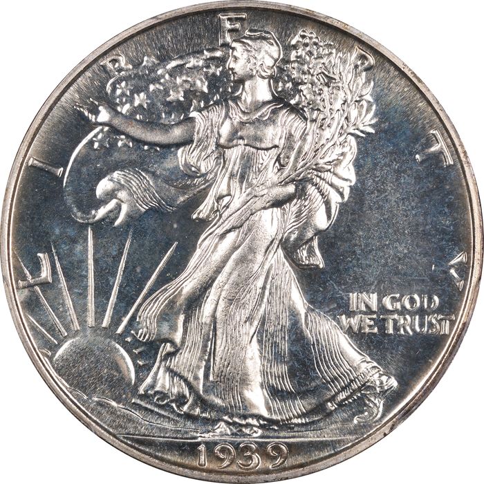 1939 Walking Liberty Half Dollar (50c) Obverse Image
