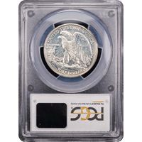 1939 Walking Liberty Half Dollar (50c) Reverse Slab Image