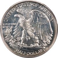 1939 Walking Liberty Half Dollar (50c) Reverse Image