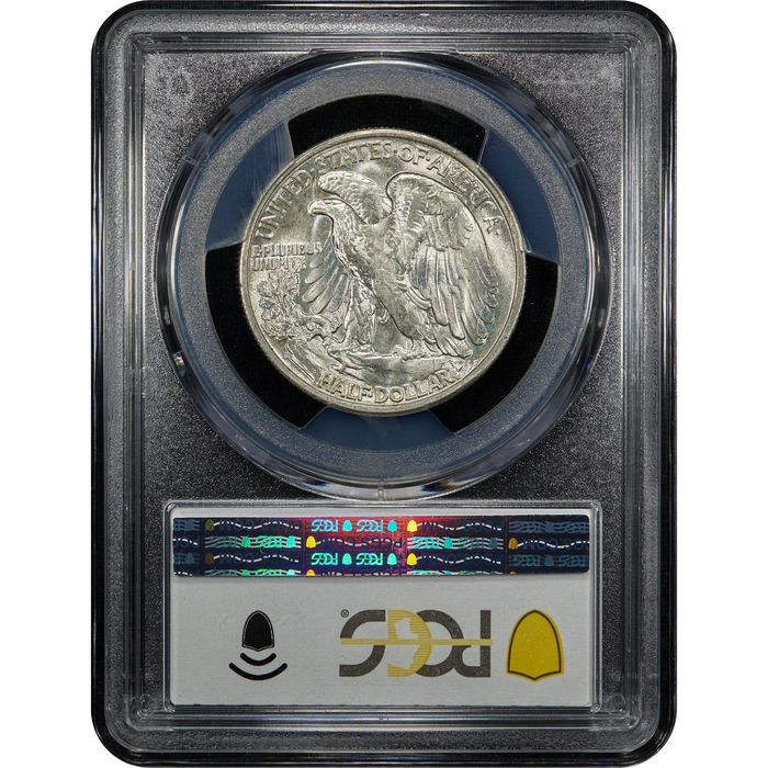 1940-S Walking Liberty Half Dollar (50c) Reverse Slab Image