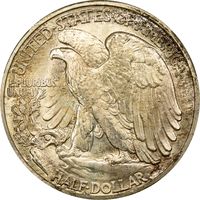 1941-D Walking Liberty Half Dollar (50c) Photo 4