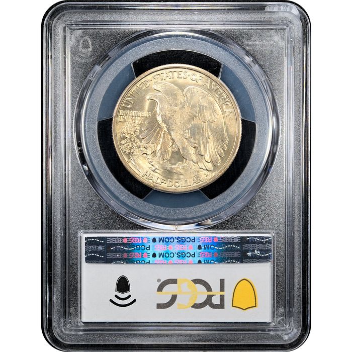 1941-S Walking Liberty Half Dollar (50c) Reverse Slab Image