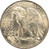 1941-S Walking Liberty Half Dollar (50c) Reverse Image