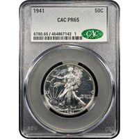 1941 Walking Liberty Half Dollar (50c) Obverse Image