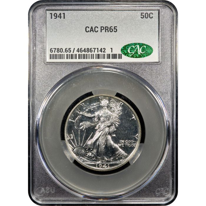 1941 Walking Liberty Half Dollar (50c) Obverse Image