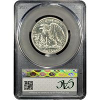 1941 Walking Liberty Half Dollar (50c) Reverse Image