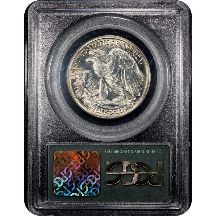 1941 Walking Liberty Half Dollar (50c) OGH Reverse Image