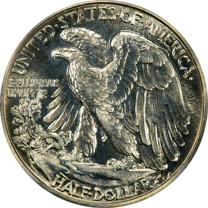 1941 Walking Liberty Half Dollar (50c) OGH Photo 4