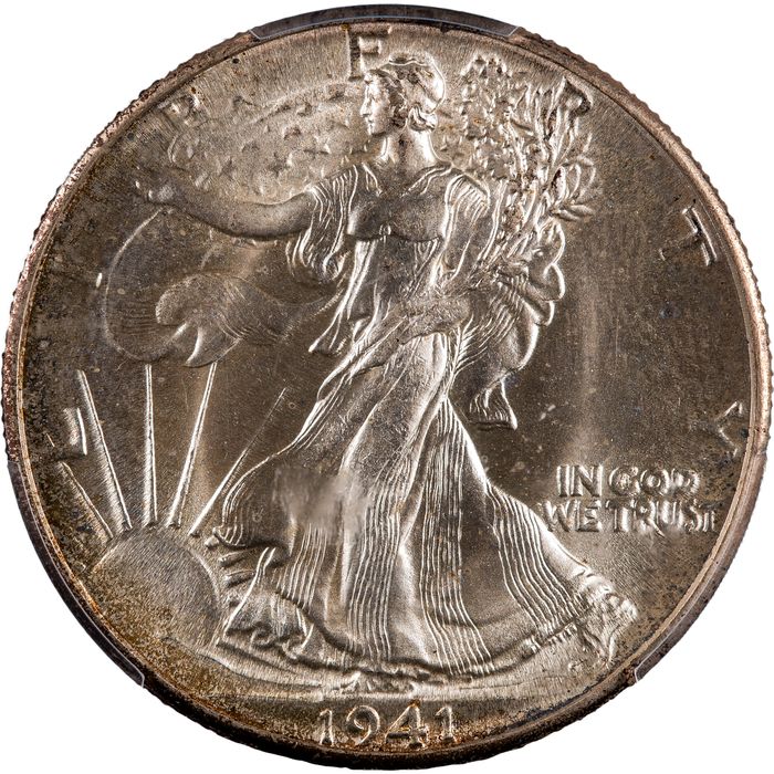 1941 Walking Liberty Half Dollar (50c) Obverse Image
