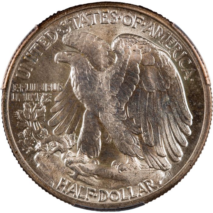 1941 Walking Liberty Half Dollar (50c) Reverse Image