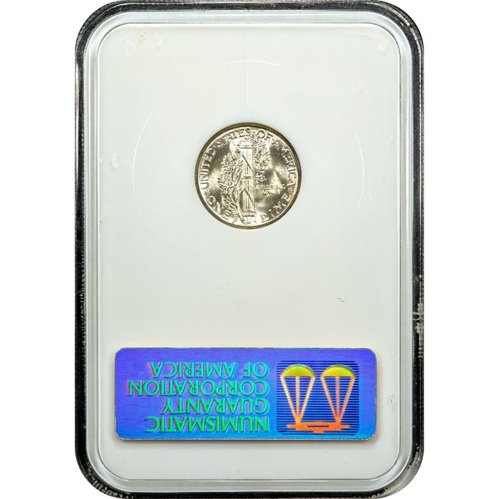 1942-D Mercury Dime (10c) Reverse Image