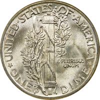 1942-D Mercury Dime (10c) Photo 4