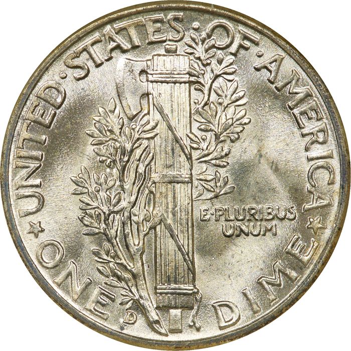 1942-D Mercury Dime (10c) Photo 4