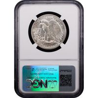 1942-S Walking Liberty Half (50c) Reverse Slab Image