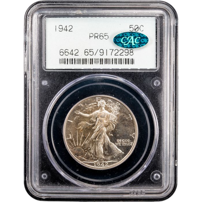 1942 Walking Liberty Half Dollar (50c) Obverse Image