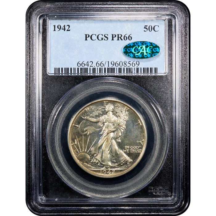 1942 Walking Liberty Half Dollar (50c) Obverse Image