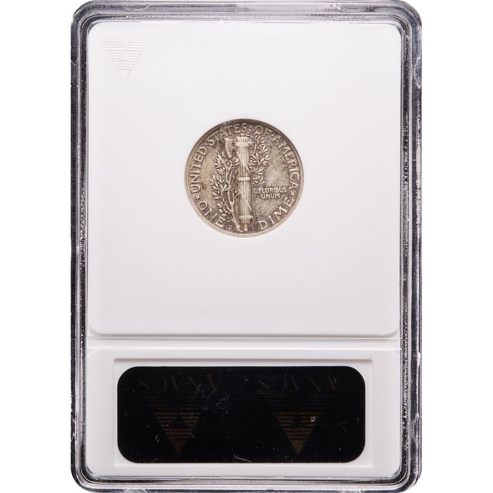 1942/1-D Mercury Dime (10c) Reverse Slab Image