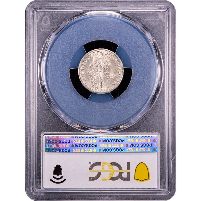 1942/1-D Mercury Dime (10c) Reverse Slab Image