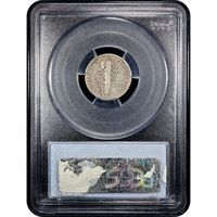 1942/1 Mercury Dime (10c) Reverse Image