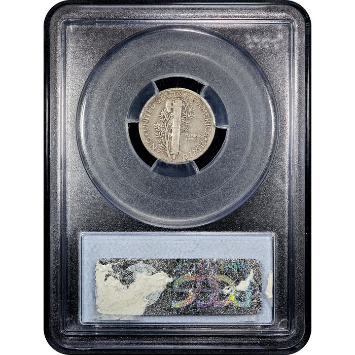 1942/1 Mercury Dime (10c) Reverse Image