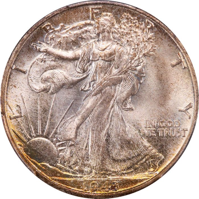 1943-S Walking Liberty Half Dollar (50c) Obverse Image