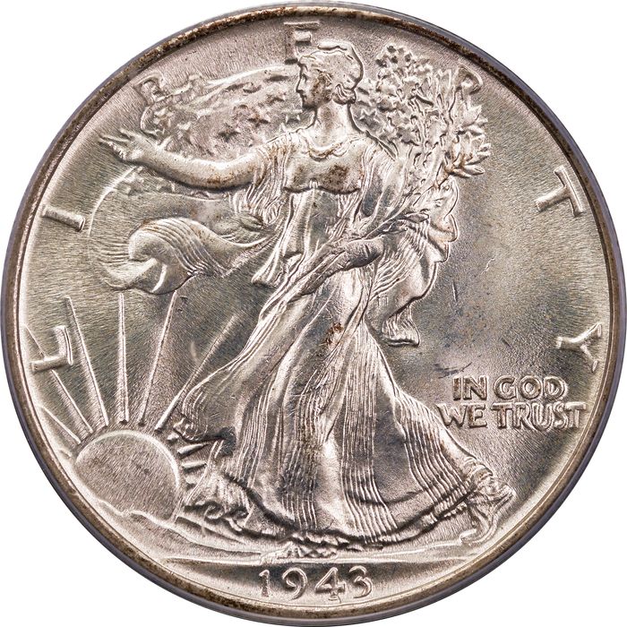 1943 Walking Liberty Half Dollar (50c) Obverse Image