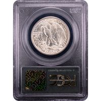 1943 Walking Liberty Half Dollar (50c) Reverse Slab Image