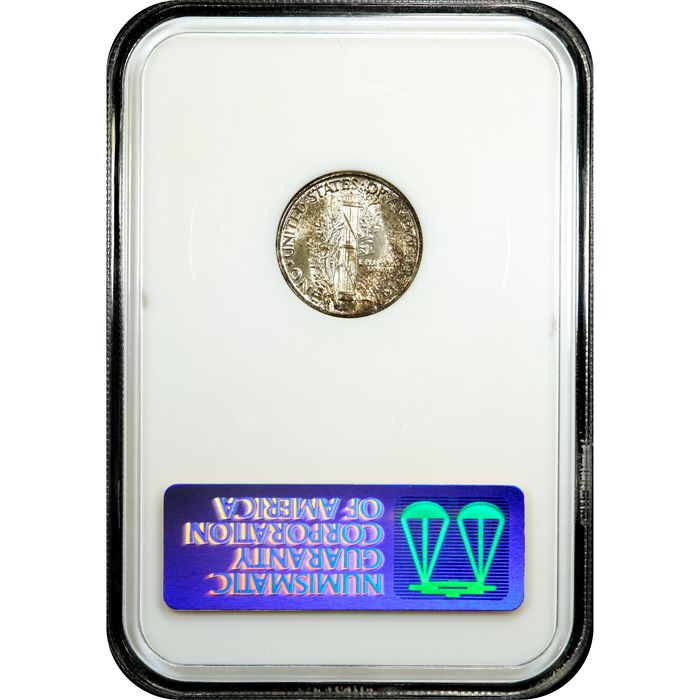 1944-S Mercury Dime (10c) Reverse Slab Image